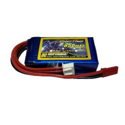 2s 7.4v 850mAh 35C Giant Power With PCM