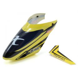 Blade NanoCPX Complete Yellow Canopy with Vertical Fin