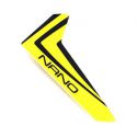 Blade NanoCPX Yellow Vertical Fin w/ Decal