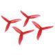 DAL T5045C Cyclone 3 Blade Red (2 pairs)