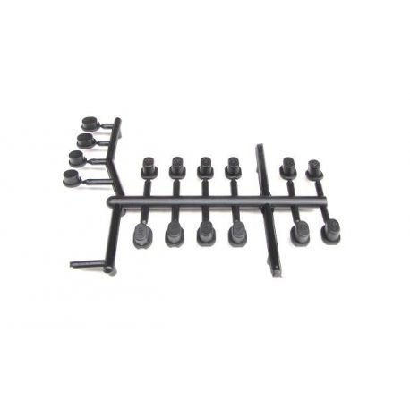 Rattlesnake Front Inside Hinge Pin Holder