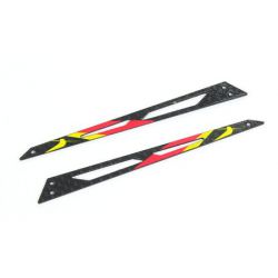Blade 130X Carbon Tail Boom Support Red