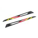 Blade 130X Carbon Tail Boom Support Red