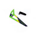 Xtreme Blade 130X Carbon Tail Fin Green