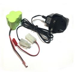 RCS 6v 1100 mAh NiMH Battery with Charger