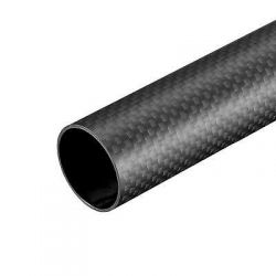25x23x500mm Carbon Fibre Tube Matte 3K
