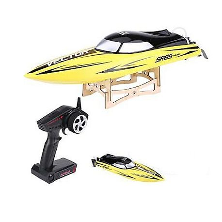 Vector Brushed Race Boat RTR Yellow