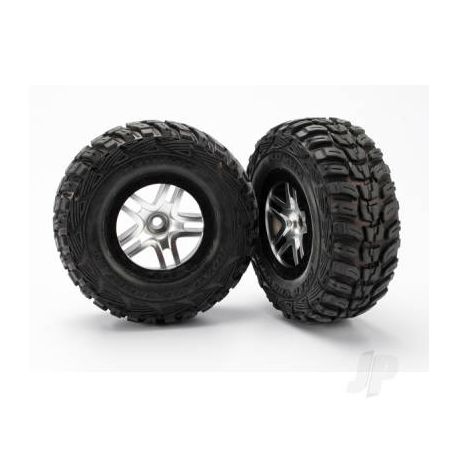 Traxxas Slash 2WD Front Tyres & Wheels Assembled