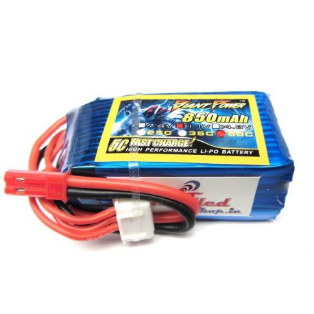 3s 11.1v 850mAh 50c Giant Power T-Rex 250