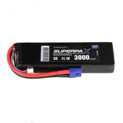 Radient LiPo Battery 3S 3000mAh 11.1V 30C EC3