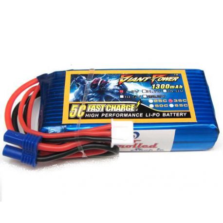 2s 7.4v 1300mAh 35c Giant Power Delta Ray