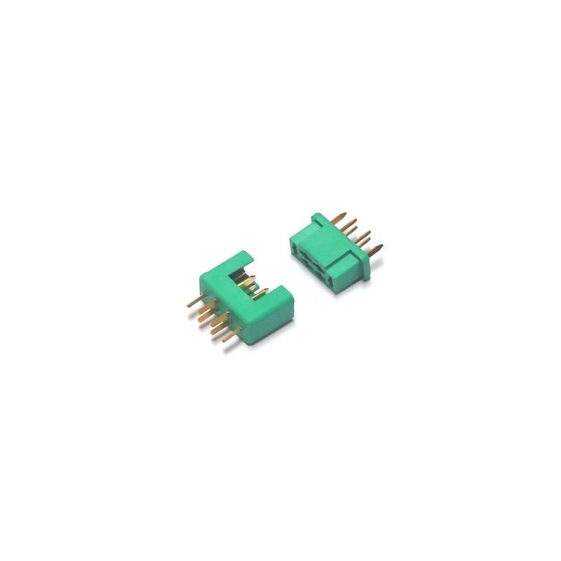 Quantum Multiplex MPX Connector Pair Green