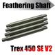 T rex 450 SE V2 feathering shaft 