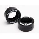Traxxas Rubber Tires Fits Wheelie Bar Wheels