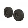Arrma Dboots 'Fortress SC' Tire Set Glued (Gun Metal) 
