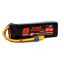 Spektrum 3S 11.1V 2200mAh G2 30C Smart LiPo Battery
