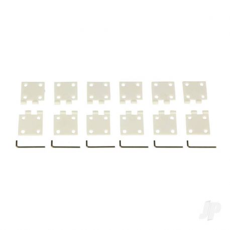 Large Metal Pin Hinge 16x34mm 6 pcs 