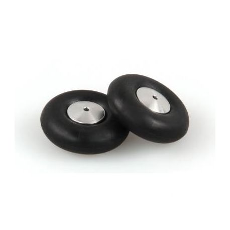 31mm Metal Aircraft Wheels 1.1/4in (2 pcs)