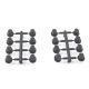 Losi 8ight Adjustable Hinge Pin Brace Inserts
