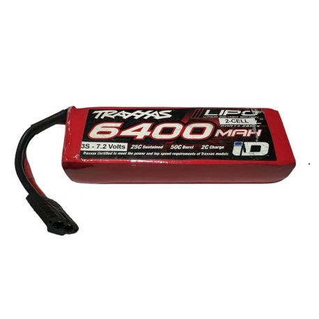 Traxxas 6400mAh 7.4V 2S 25C Battery Refurbed