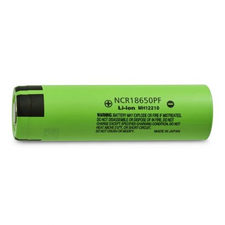 Panasonic NCR18650PF Li-ion 2900mAh - 10A Japan