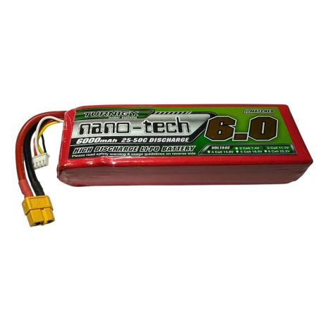 3S 11.1v 6000mAh 25c Giant Power Li-Po Used