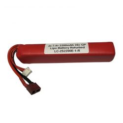 2s 7.4v 2200mAh 35c GP Lipo Battery Refurbed