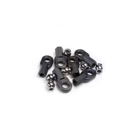 Traxxas Rod Ends Short & Hollow Balls (6)