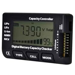 2-8S LiPo NiCd NiMh Battery Capacity Meter  