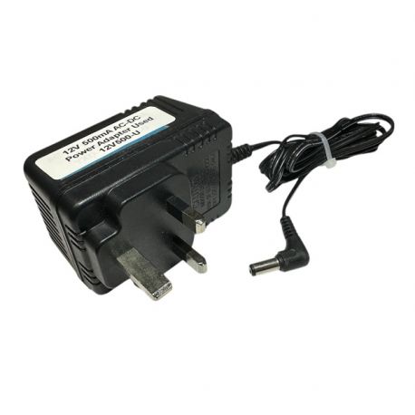 12V 500mA AC-DC Power Adapter Used