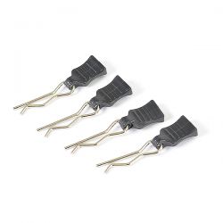 FTX Tracer Body Clips With Pull Tabs (4PC)