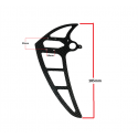 Carbon Fibre Helicopter Tail Fin