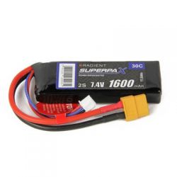 Radient LiPo Battery 2S 1600mAh 7.4V 30C