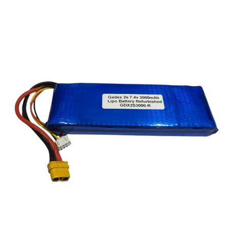 2s 7.4v 3000mAh Lipo Battery Used