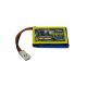 1S 3.7V 300mAh Lipo Battery Used
