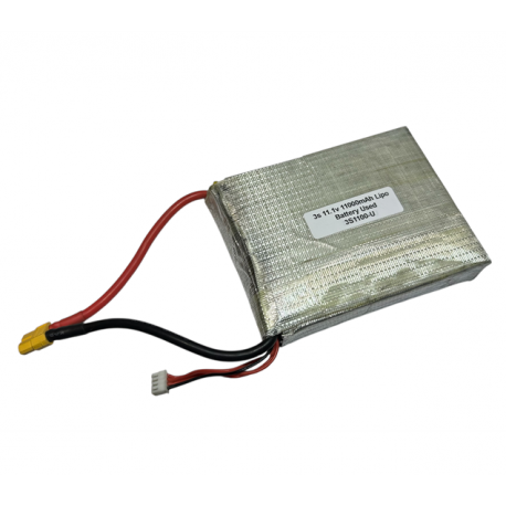 3s 11.1v 11000mAh Lipo Battery Used