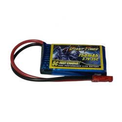 1S 3.7V 750mAh 35C LiPo Battery