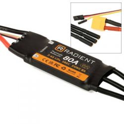Radient 80A G2 ESC / SBEC (2-6 Cells)