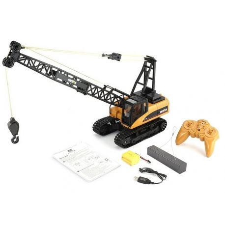 Huina 1/14 Scale RC Crawler Crane With Grab Hook