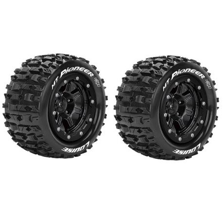 T-Maxx Wheel Tires Soft 1/2" Offset Hex 17MM