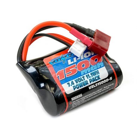 Voltz Li-Ion 7.4V 1500mAh Short Battery 