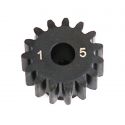 Losi 1.0 Module Pitch Pinion, 15T: 8E,SCTE 