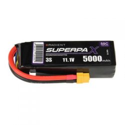 3S 5000mAh 11.1V 50C XT60 Radient LiPo Battery