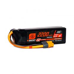 Spektrum 14.8V 2200mAh 4S 30C Smart G2 LiPo IC3