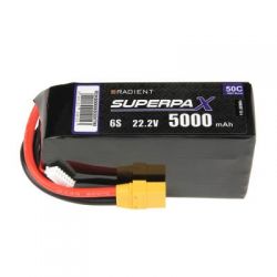 Radient LiPo Battery 6S 5000mAh 22.2V 50C XT90