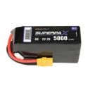 LiPo Battery 6S 5000mAh 22.2V 50C XT90
