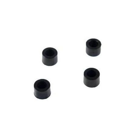 Rubber Damper 80C - 5mm shaft