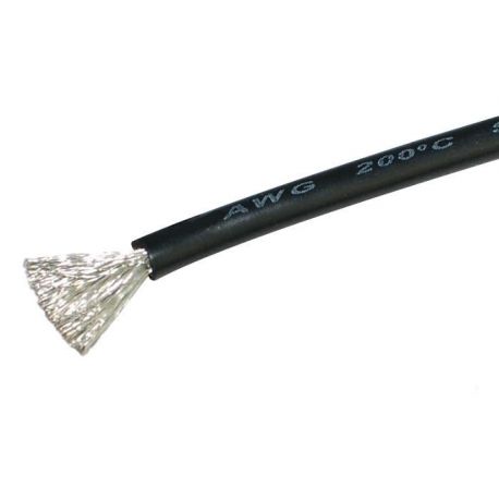 Black 18 AWG High Quality Silicone Wire