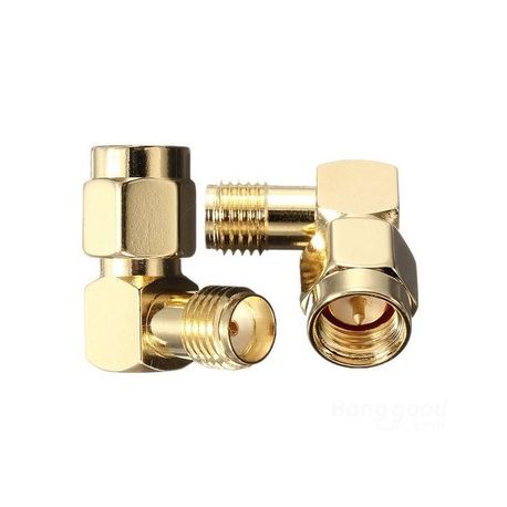 SMA Male To Female Adapter Right Angle 90°