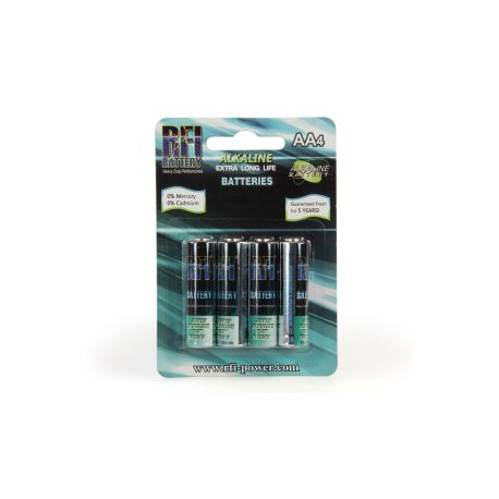 Alkaline AA Pencells Batteries 1.5V (4)